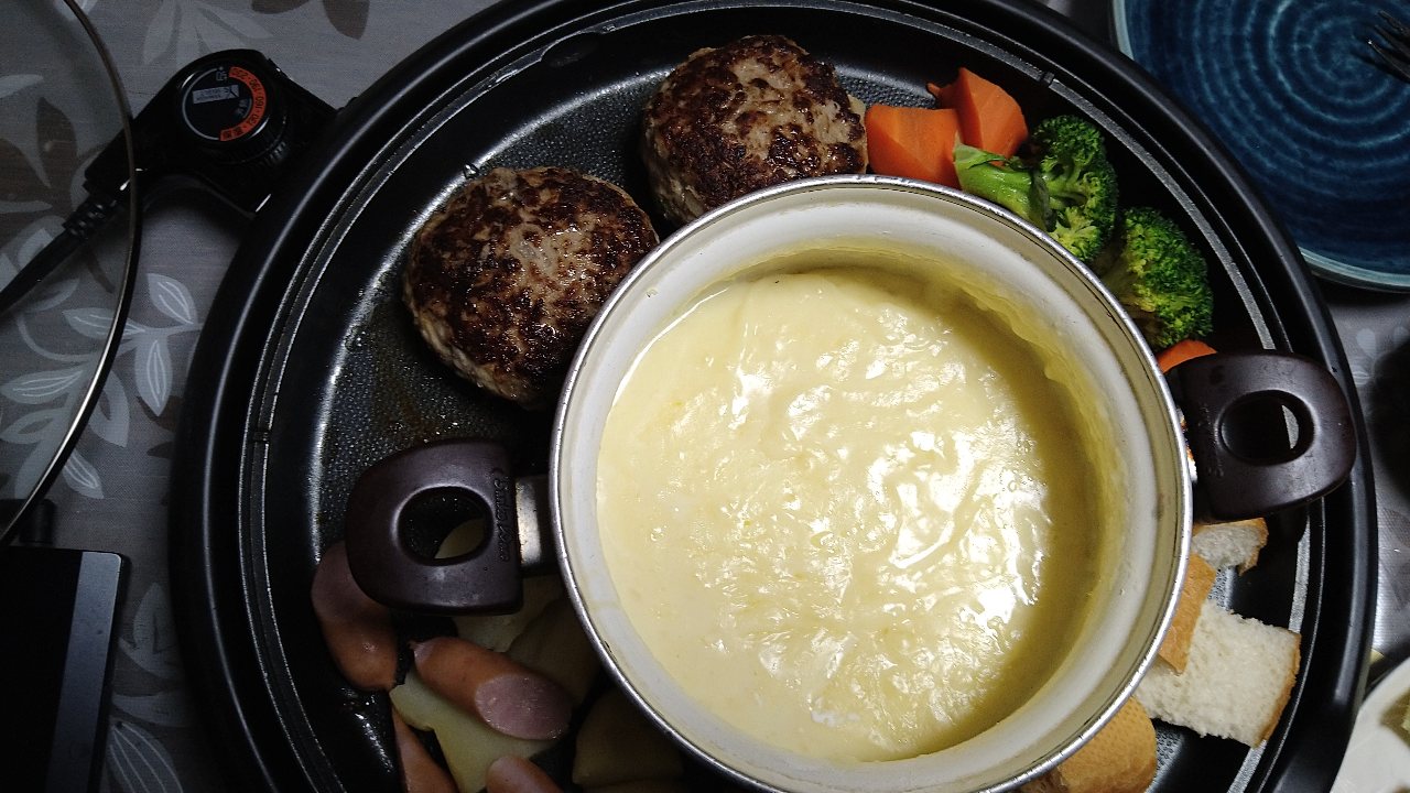 チーズフォンデュ