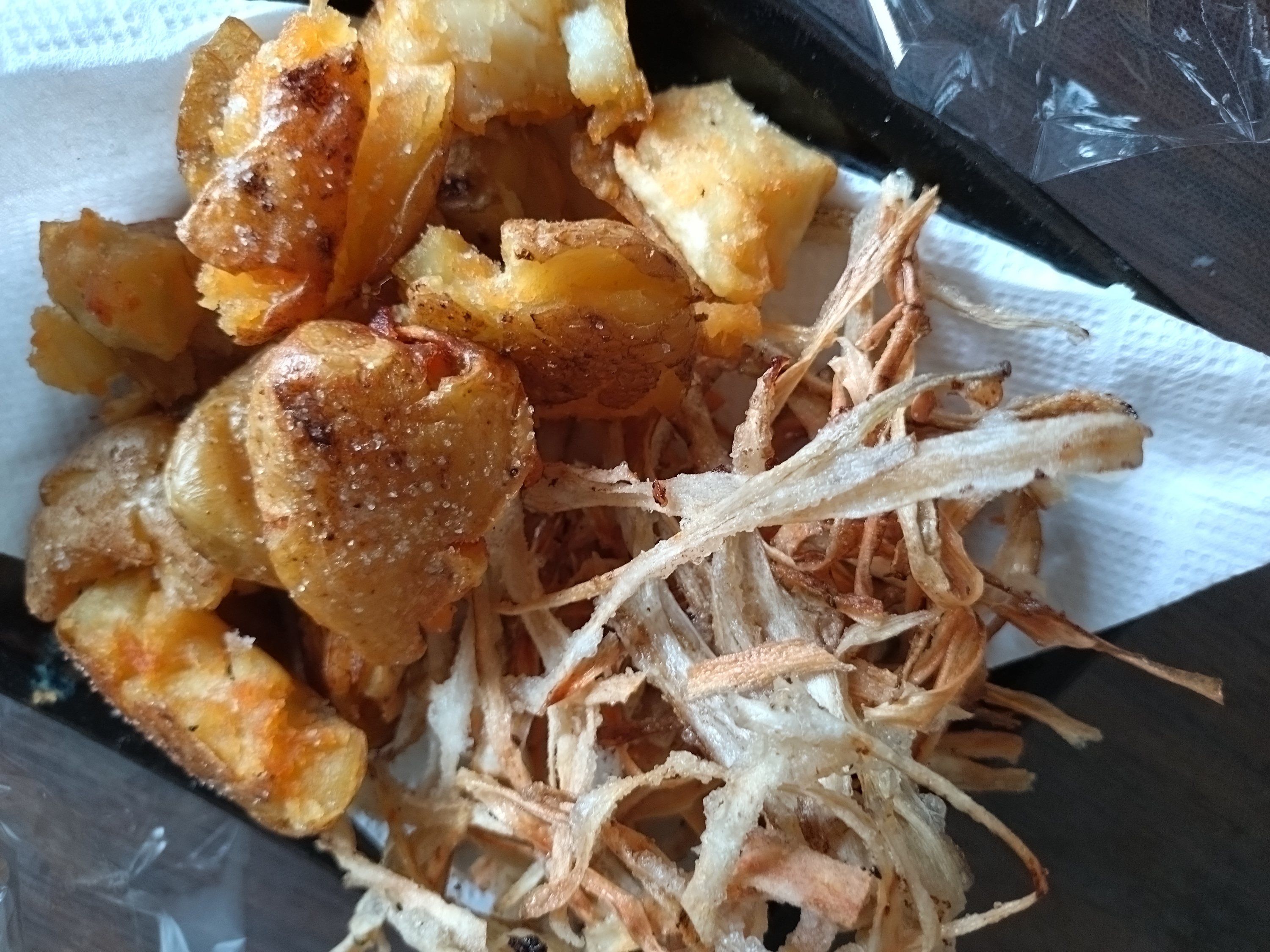 「あの　ゴボウも！」