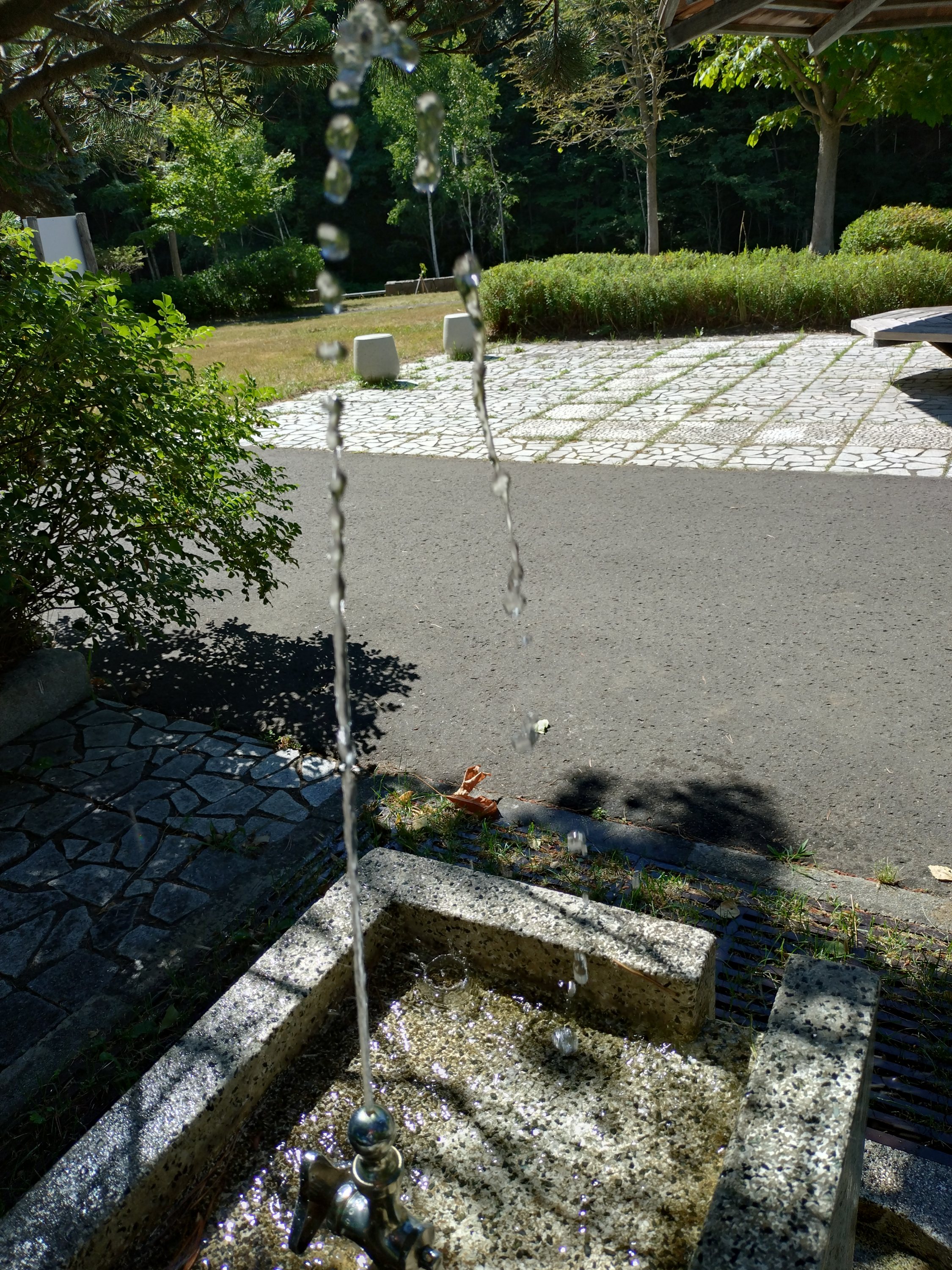 水飲み場のある公園